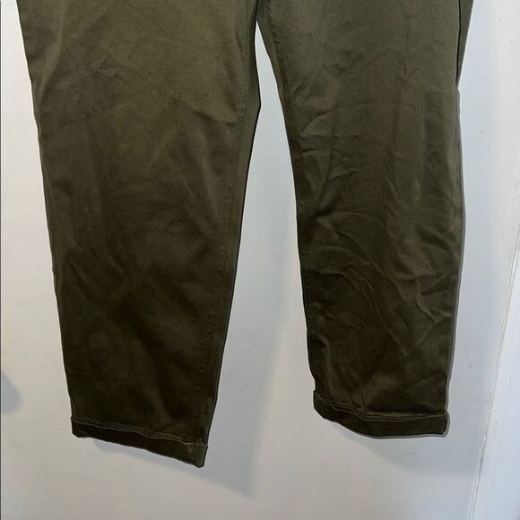 GAP Olive Green Relaxed Fit Classic Twill Pant - 14 NWT - Picture 4 of 10
